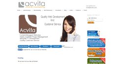 Desktop Screenshot of acvita.com