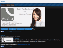 Tablet Screenshot of acvita.com